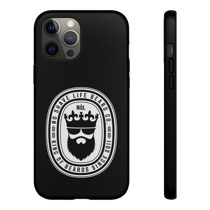 King of Beards Hard Phone Case