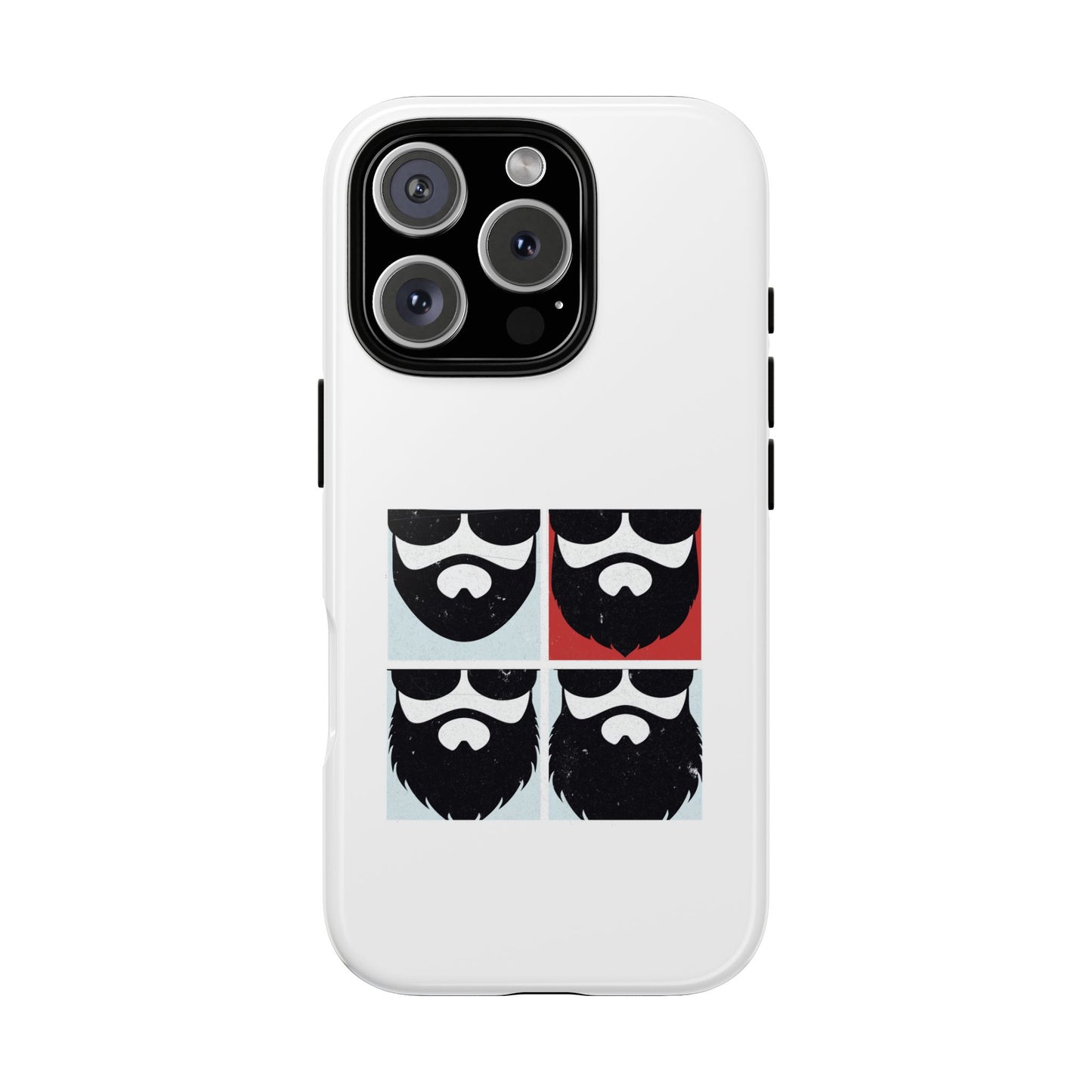 Let it Beard Hard Phone Case