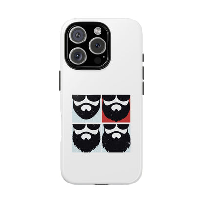 Let it Beard Hard Phone Case