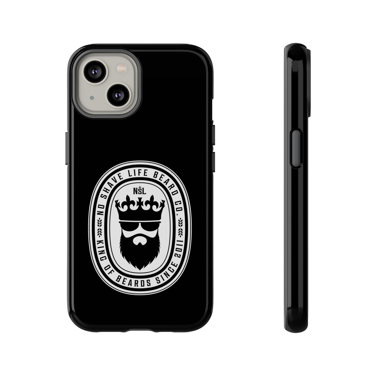 King of Beards Hard Phone Case