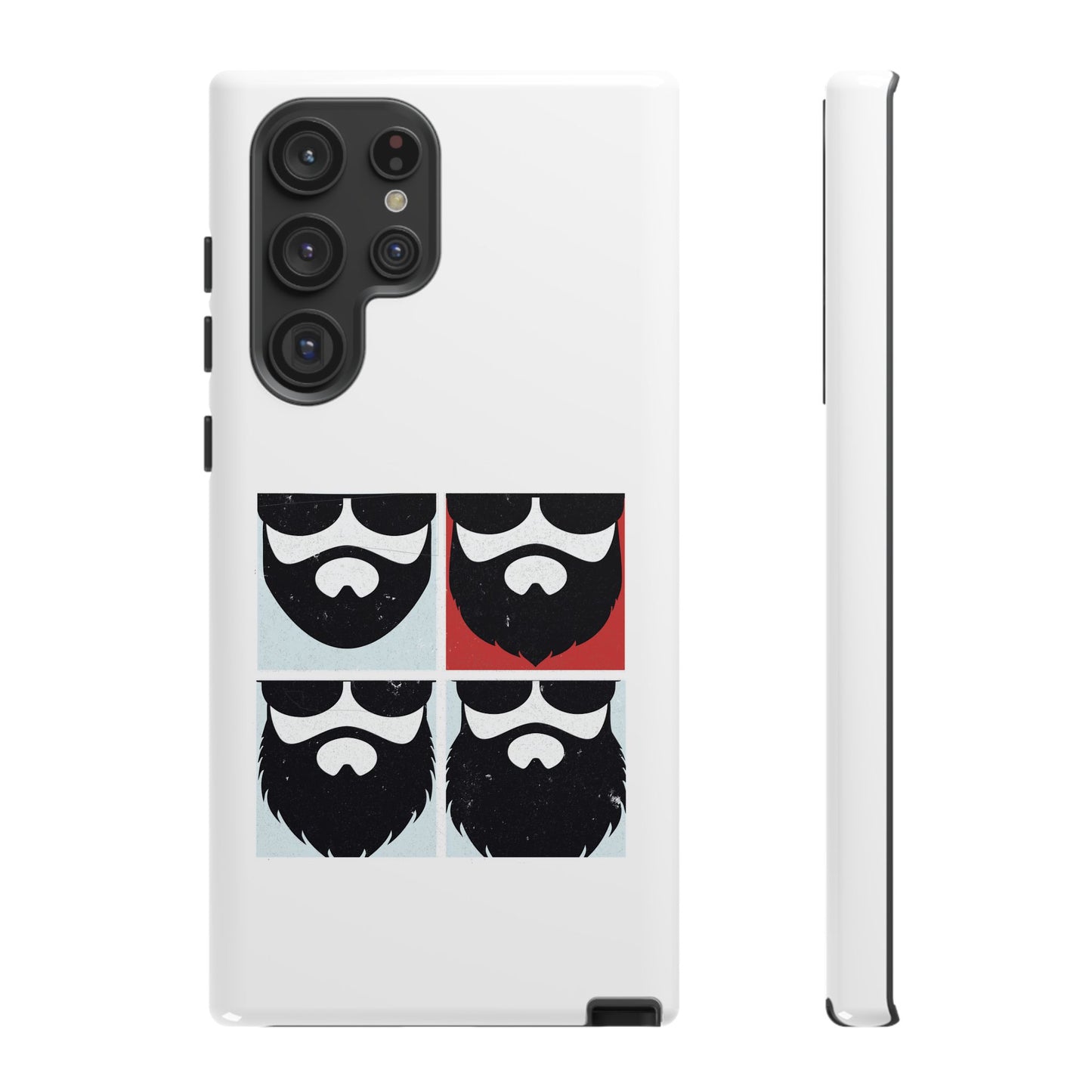 Let it Beard Hard Phone Case