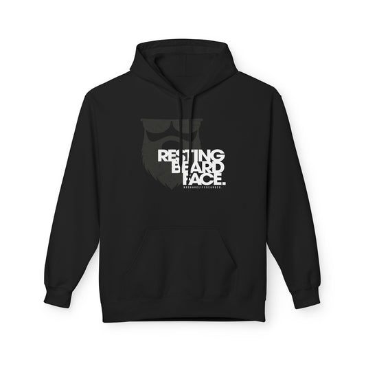 Resting Beard Face Hoodie