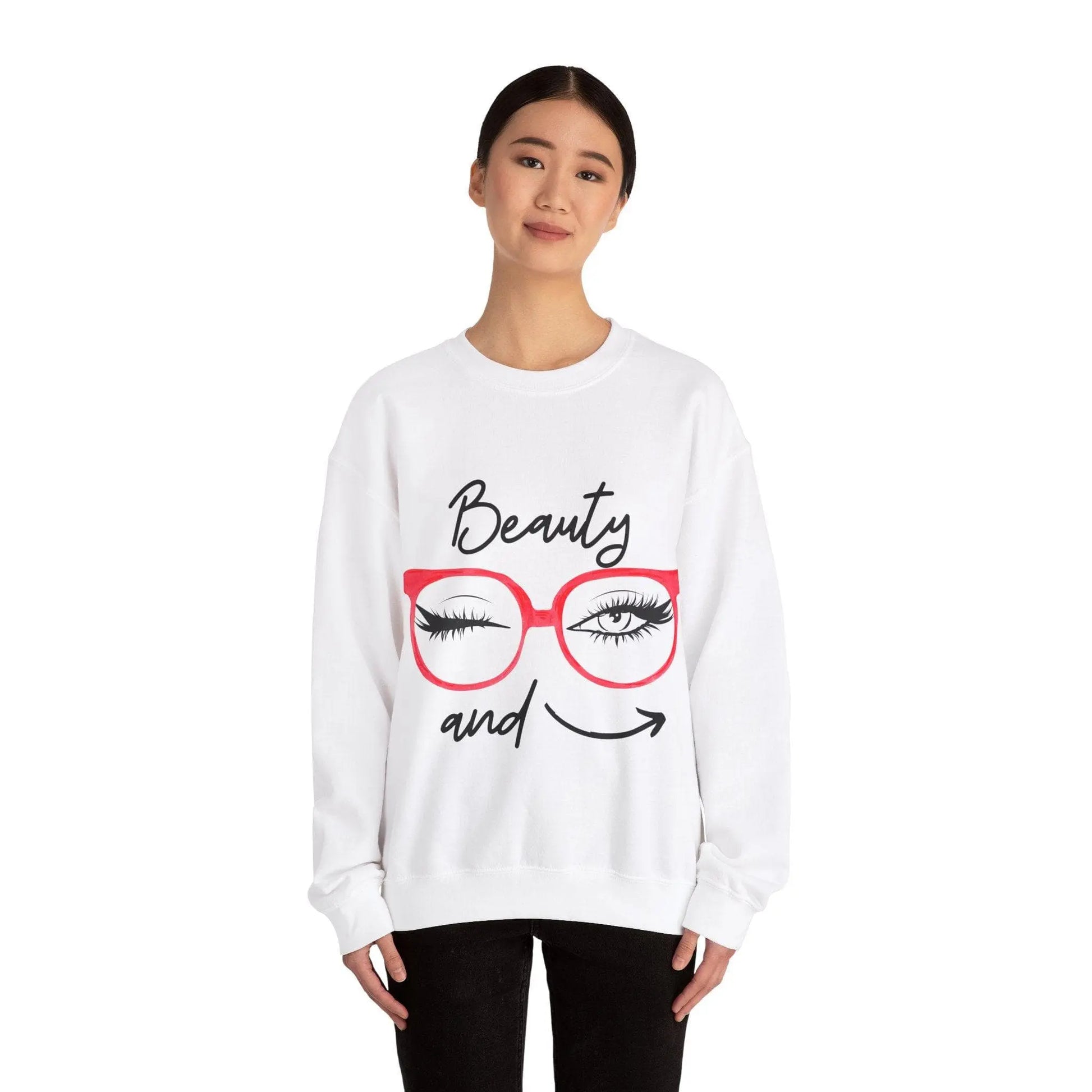 The Beauty Crewneck Sweatshirt Printify