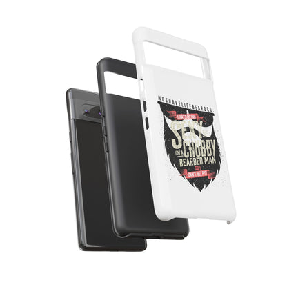Chubby Bearded & Sexy Man Hard Phone Case