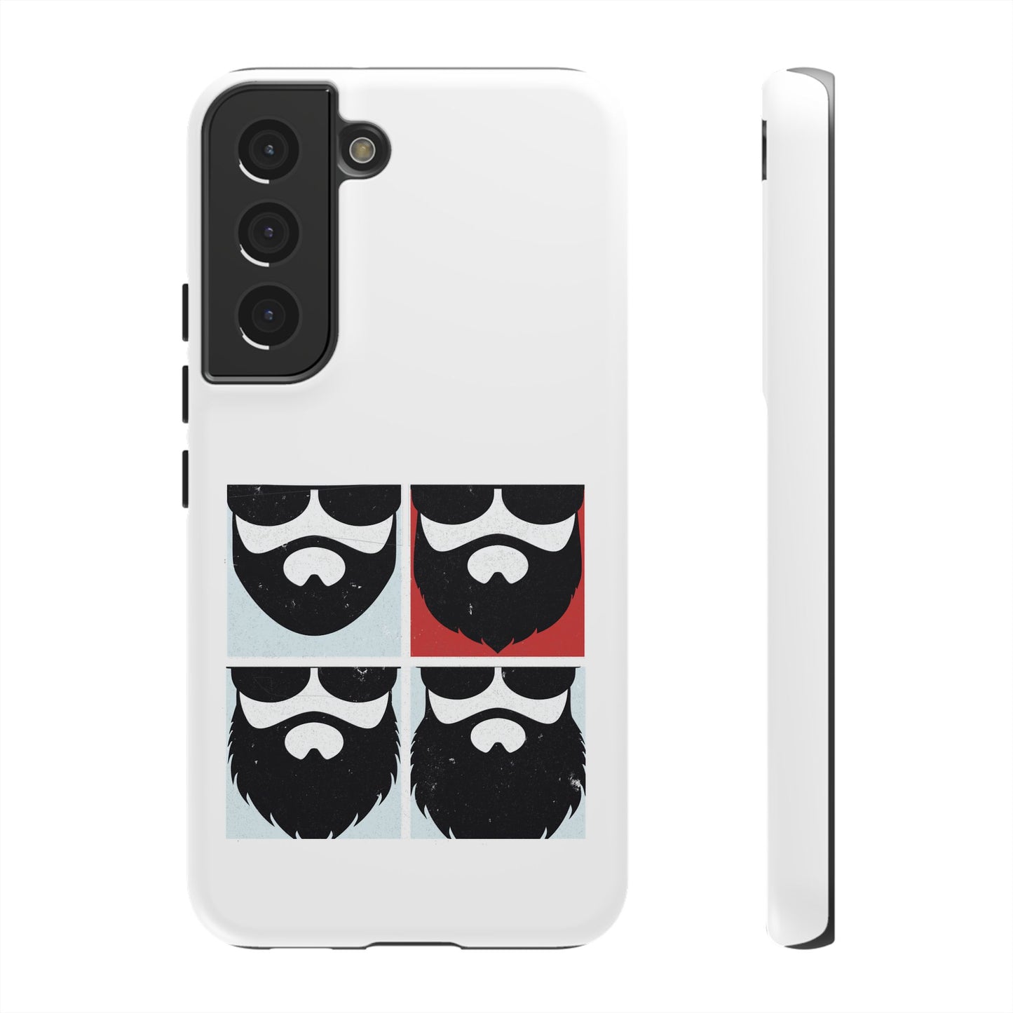 Let it Beard Hard Phone Case