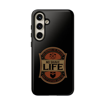 Live Bearded Hard Phone Case