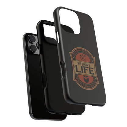 Live Bearded Hard Phone Case