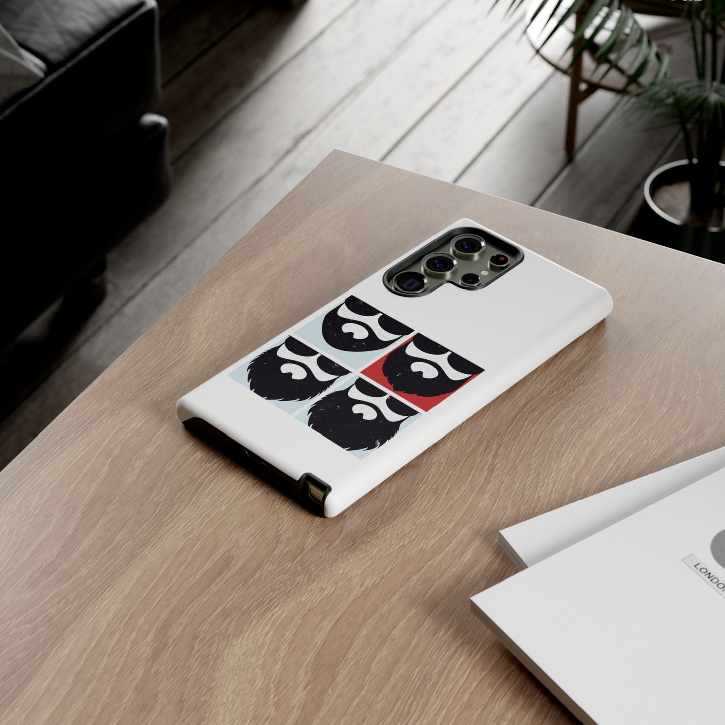 Let it Beard Hard Phone Case