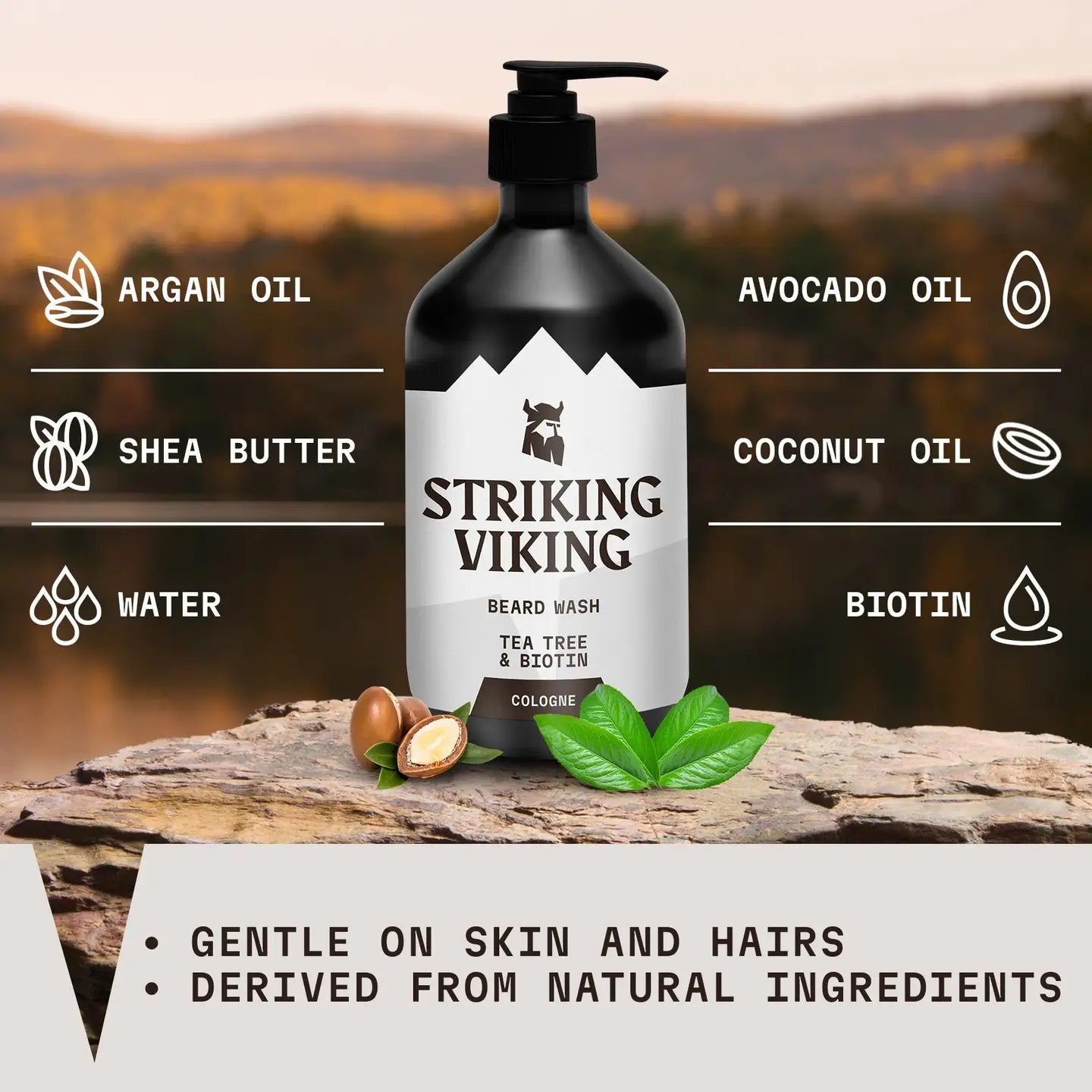 Striking Viking Beard Wash Cologne