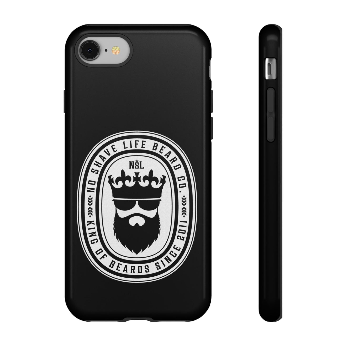 King of Beards Hard Phone Case