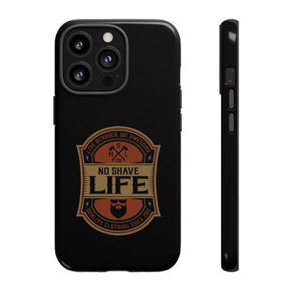 Live Bearded Hard Phone Case