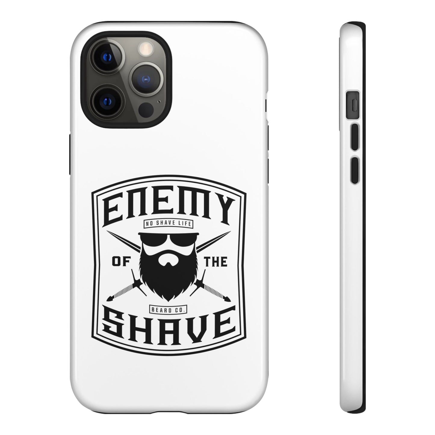 Enemy of the Shave Hard Phone Case
