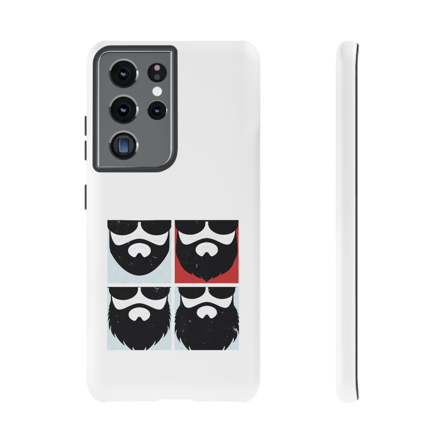 Let it Beard Hard Phone Case
