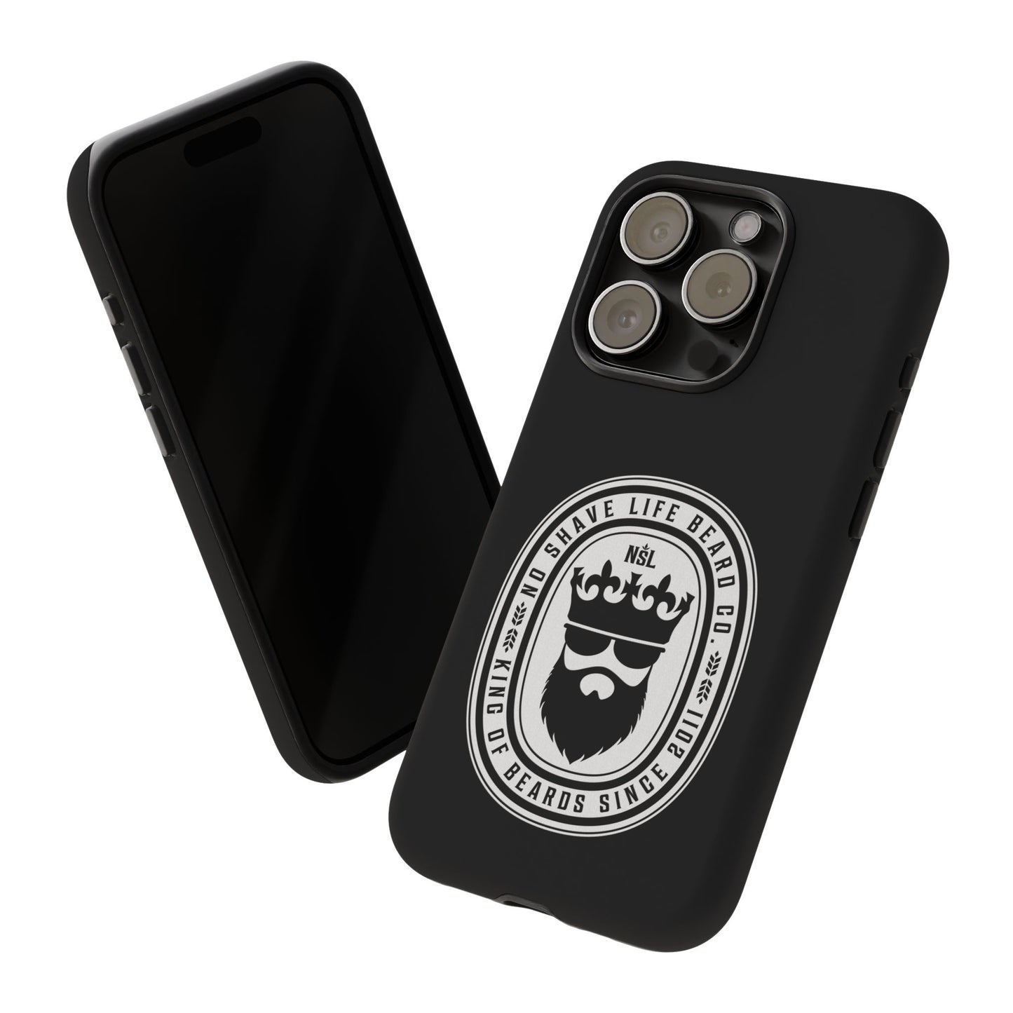 King of Beards Hard Phone Case