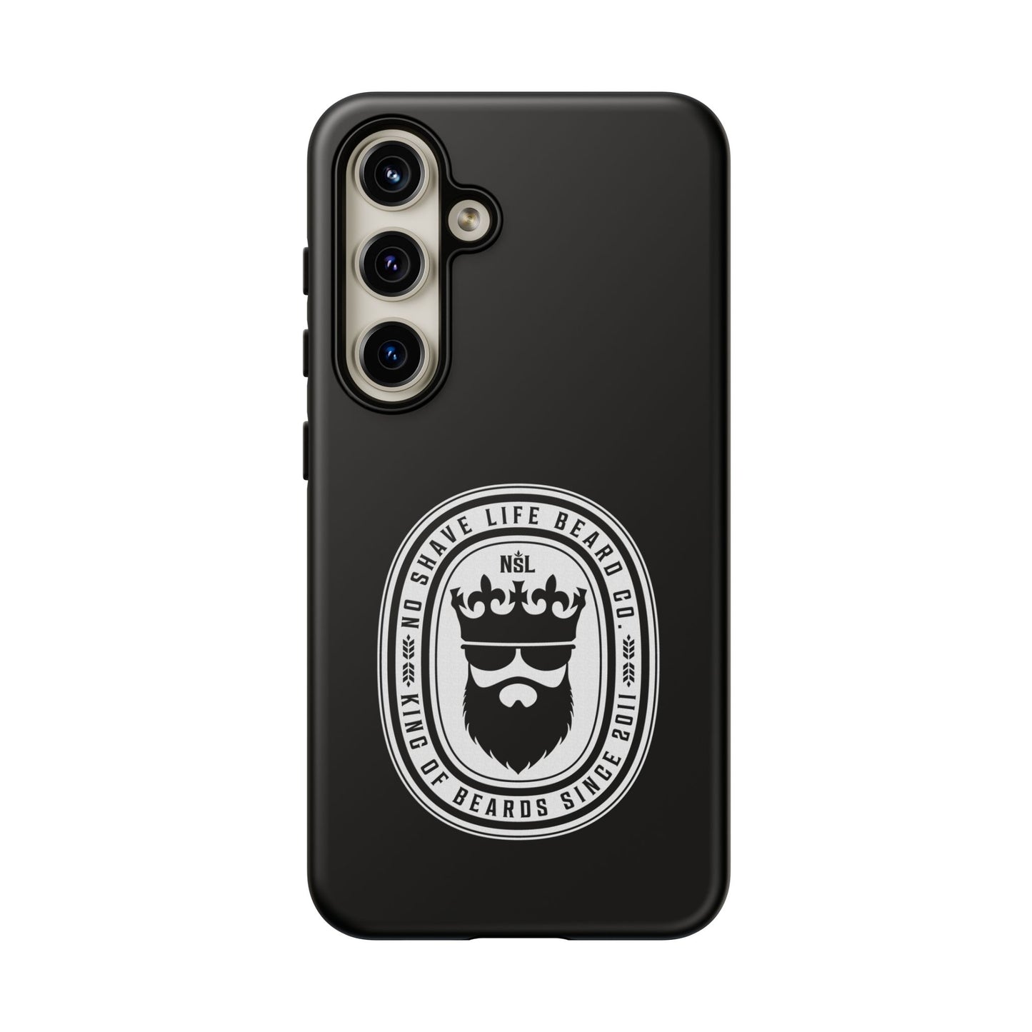 King of Beards Hard Phone Case