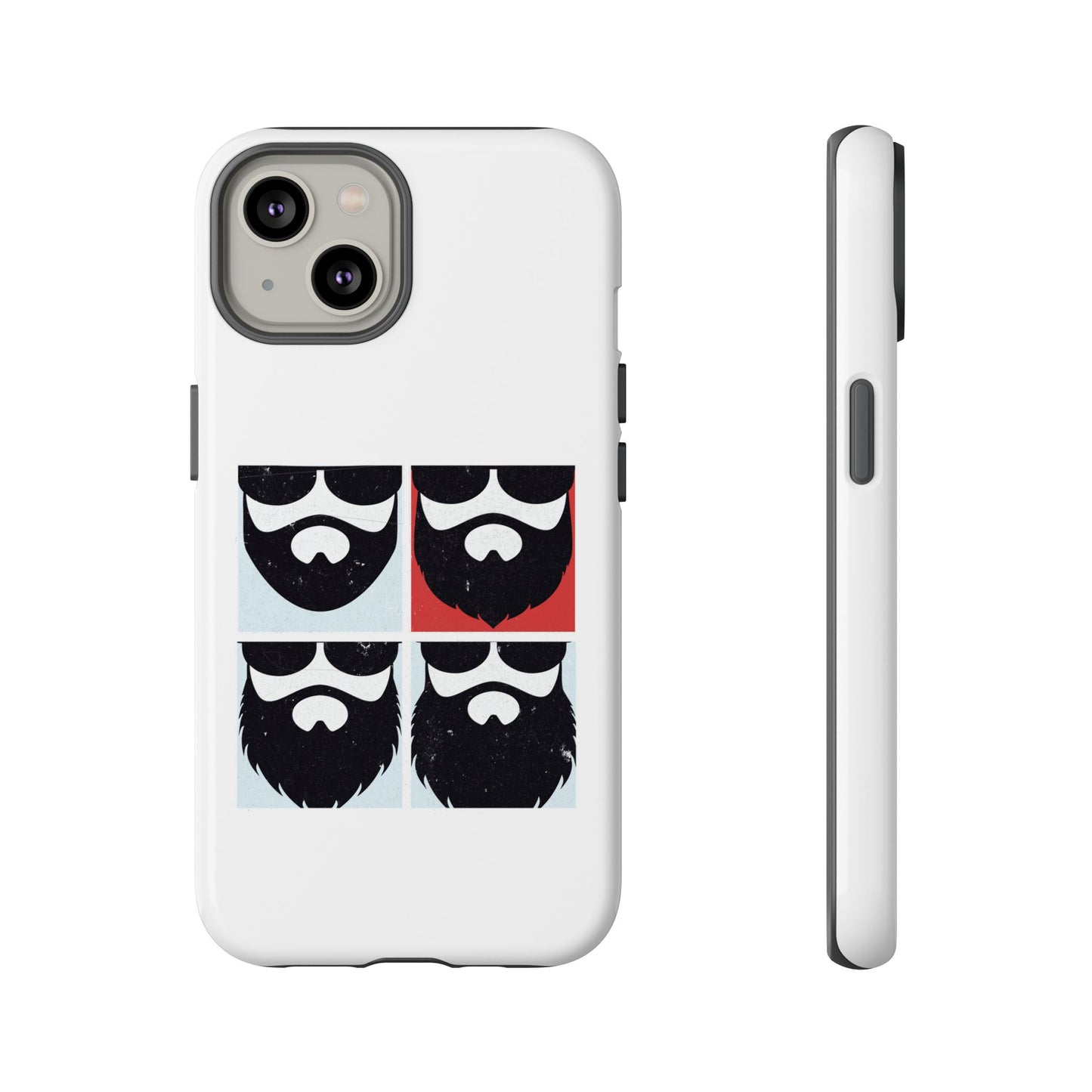 Let it Beard Hard Phone Case