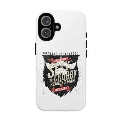 Chubby Bearded & Sexy Man Hard Phone Case