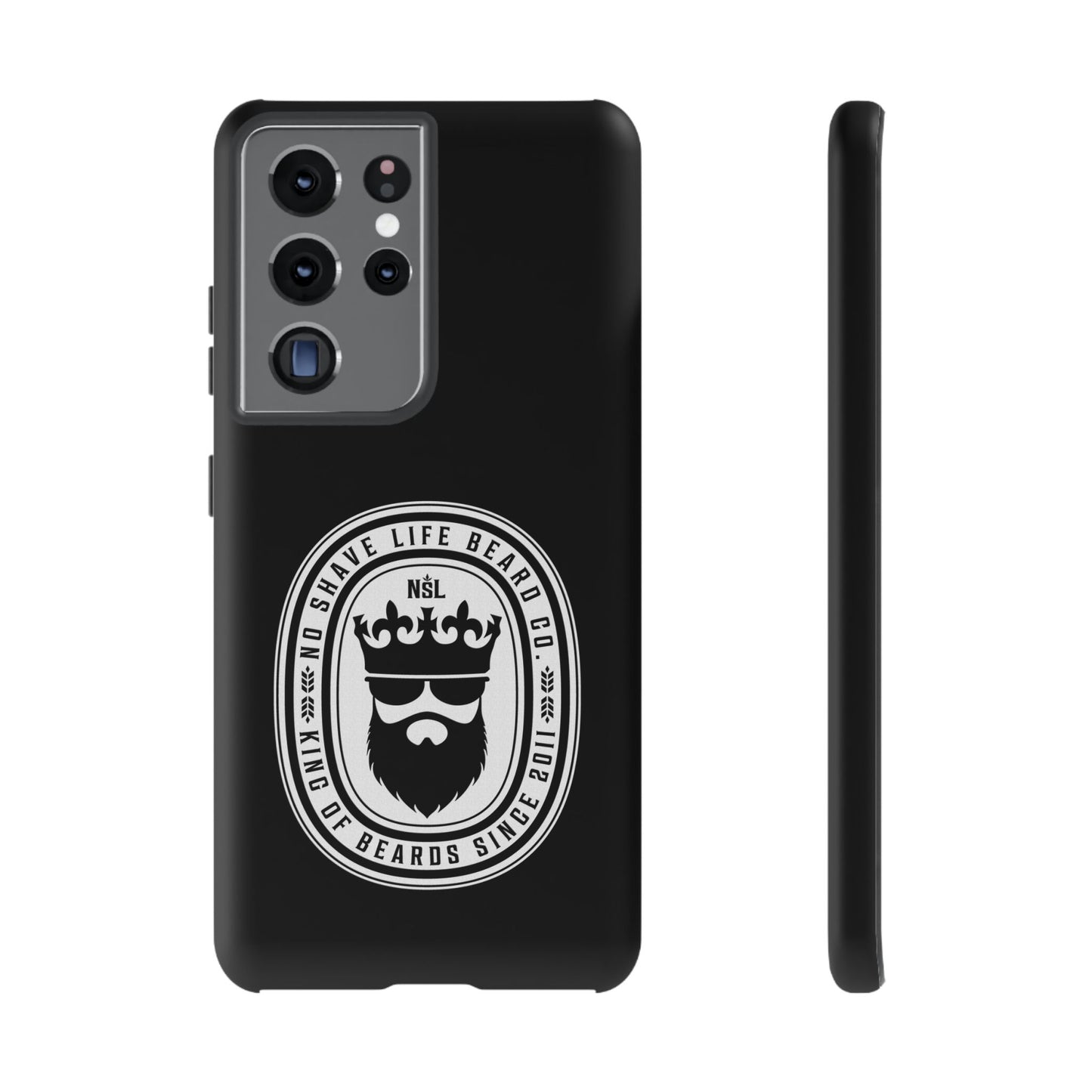 King of Beards Hard Phone Case