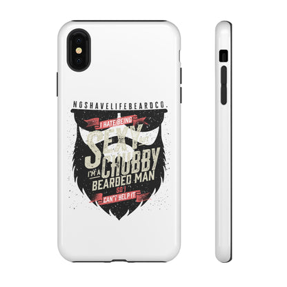 Chubby Bearded & Sexy Man Hard Phone Case