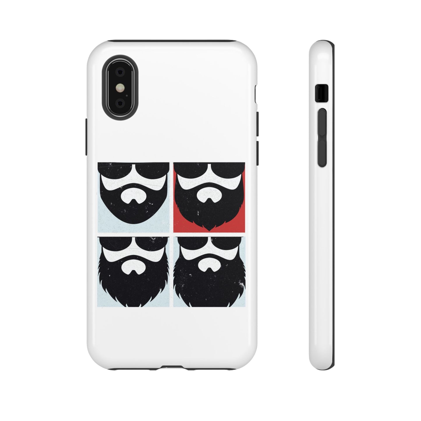 Let it Beard Hard Phone Case
