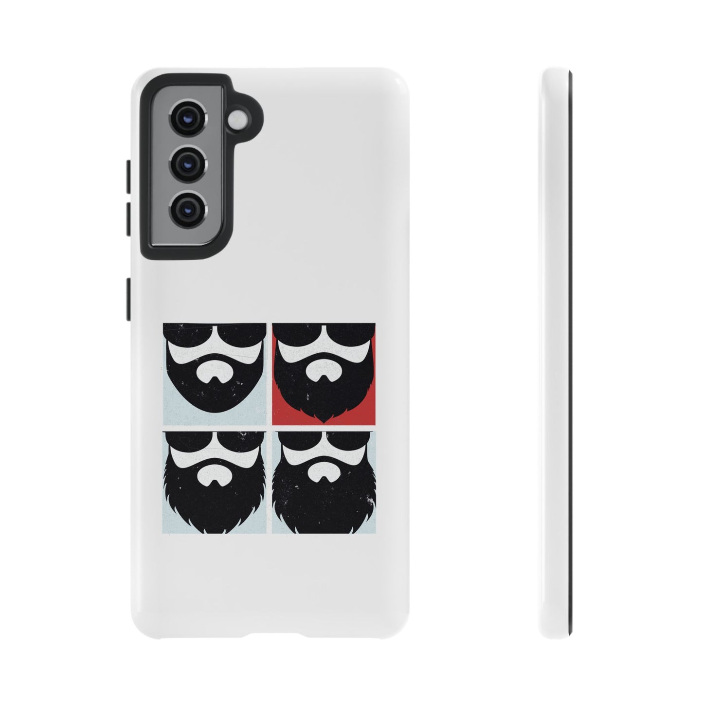 Let it Beard Hard Phone Case