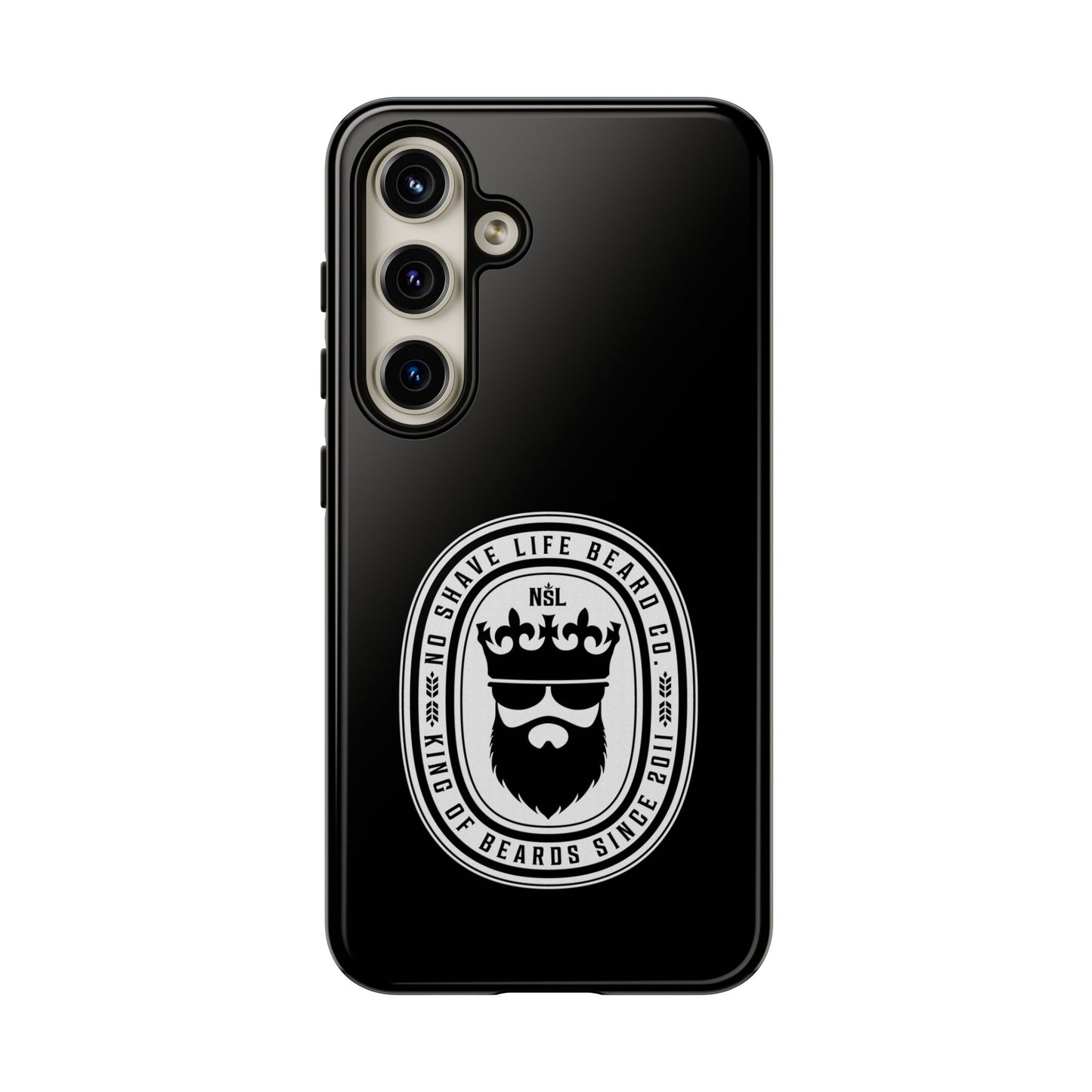 King of Beards Hard Phone Case