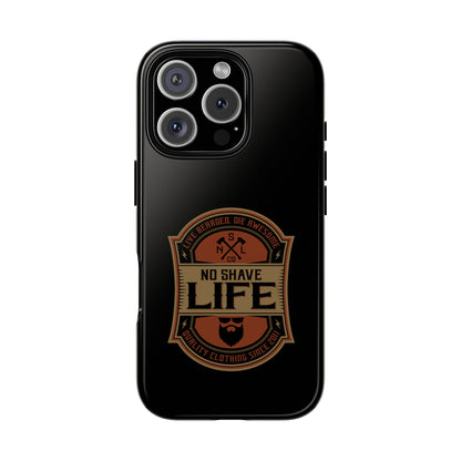 Live Bearded Hard Phone Case
