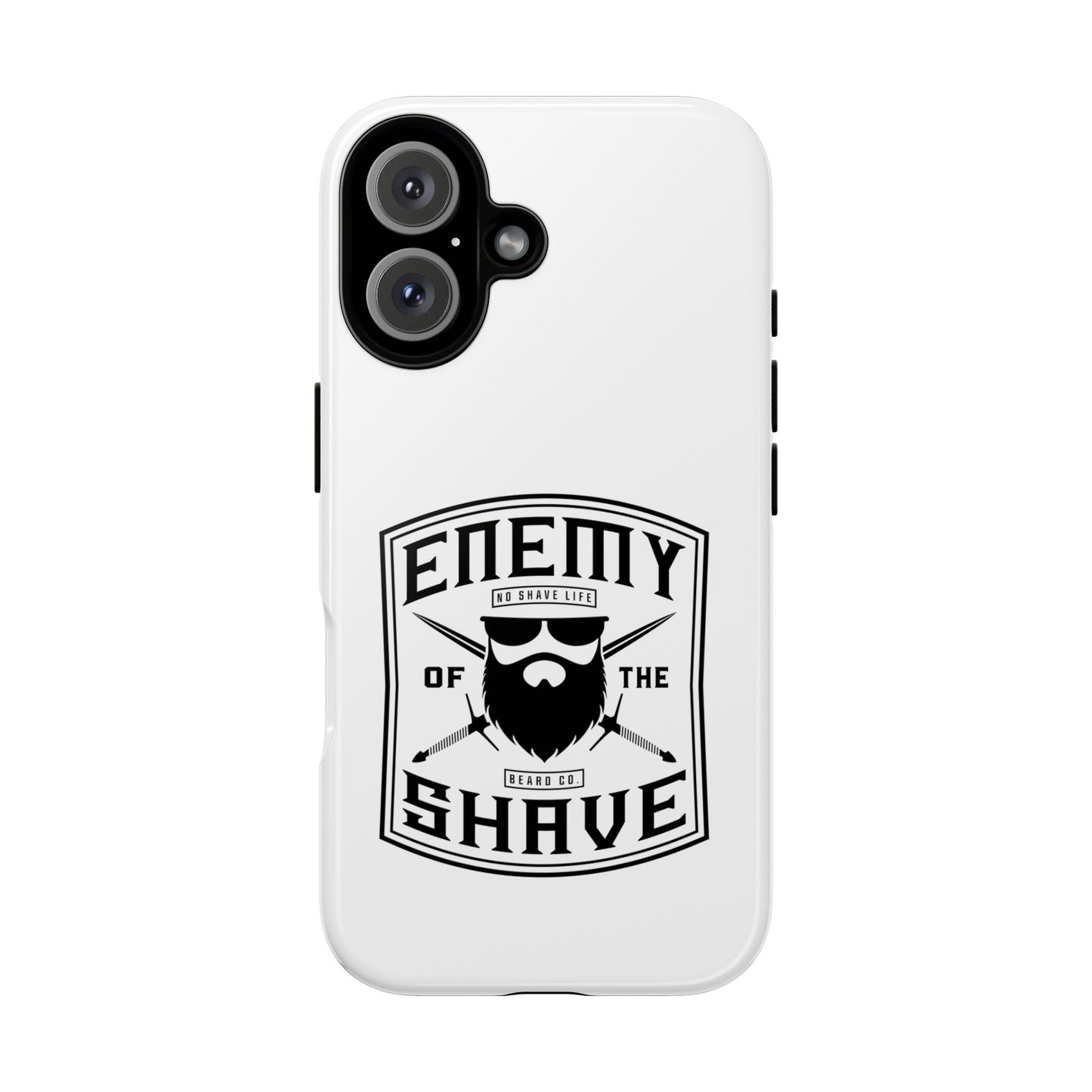 Enemy of the Shave Hard Phone Case