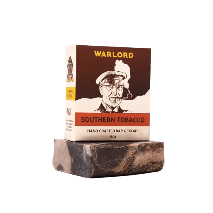 Southern Tobacco Warlord Bar Soap 5oz. Warlord - Men's Grooming Essentials