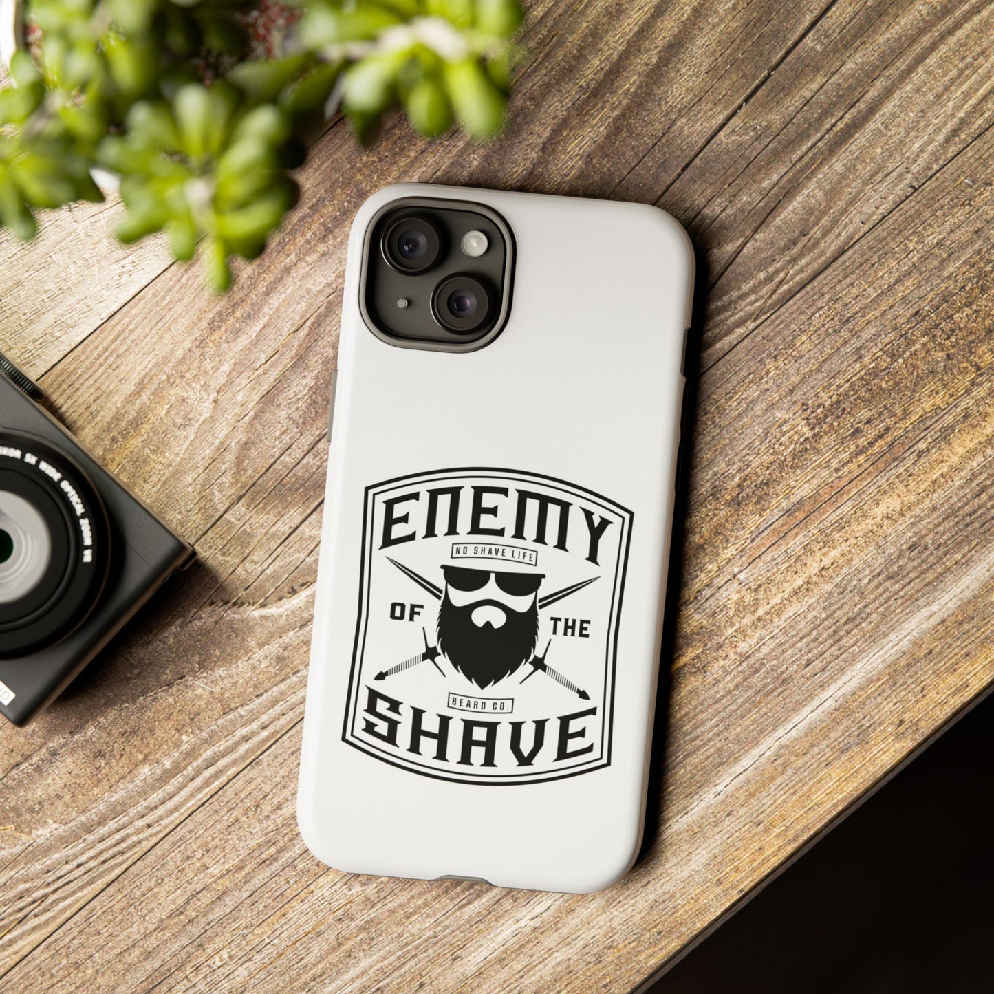Enemy of the Shave Hard Phone Case