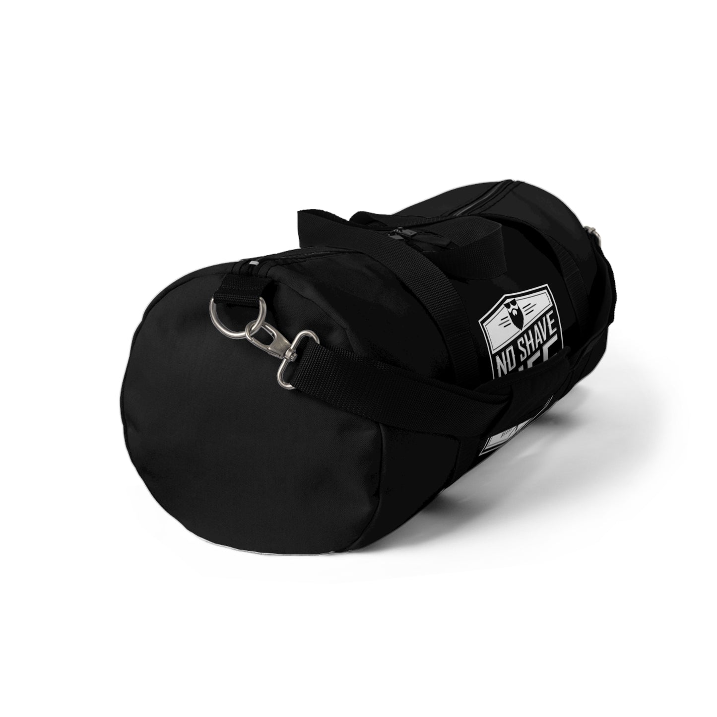 No Shave Life Black Duffel Bag