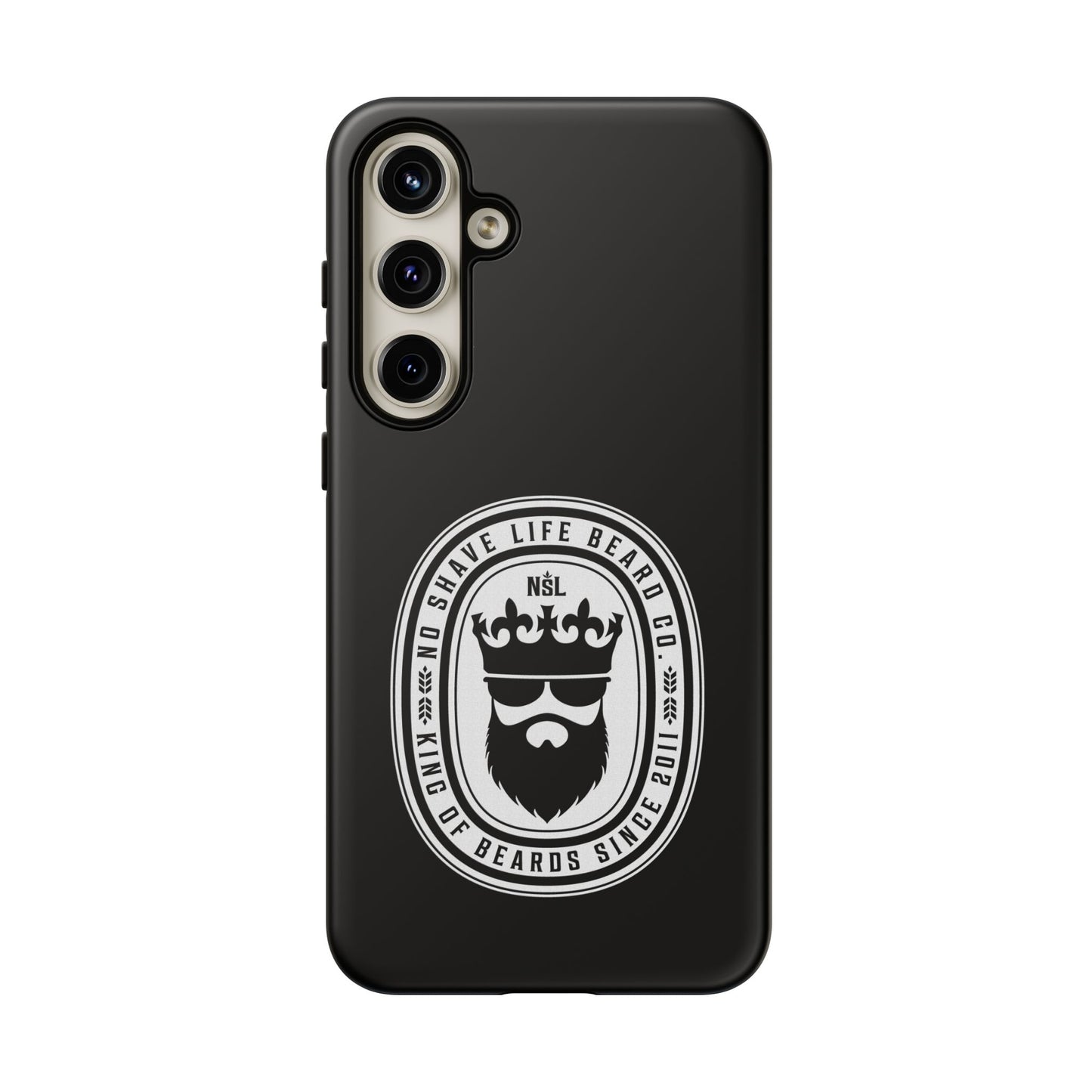 King of Beards Hard Phone Case