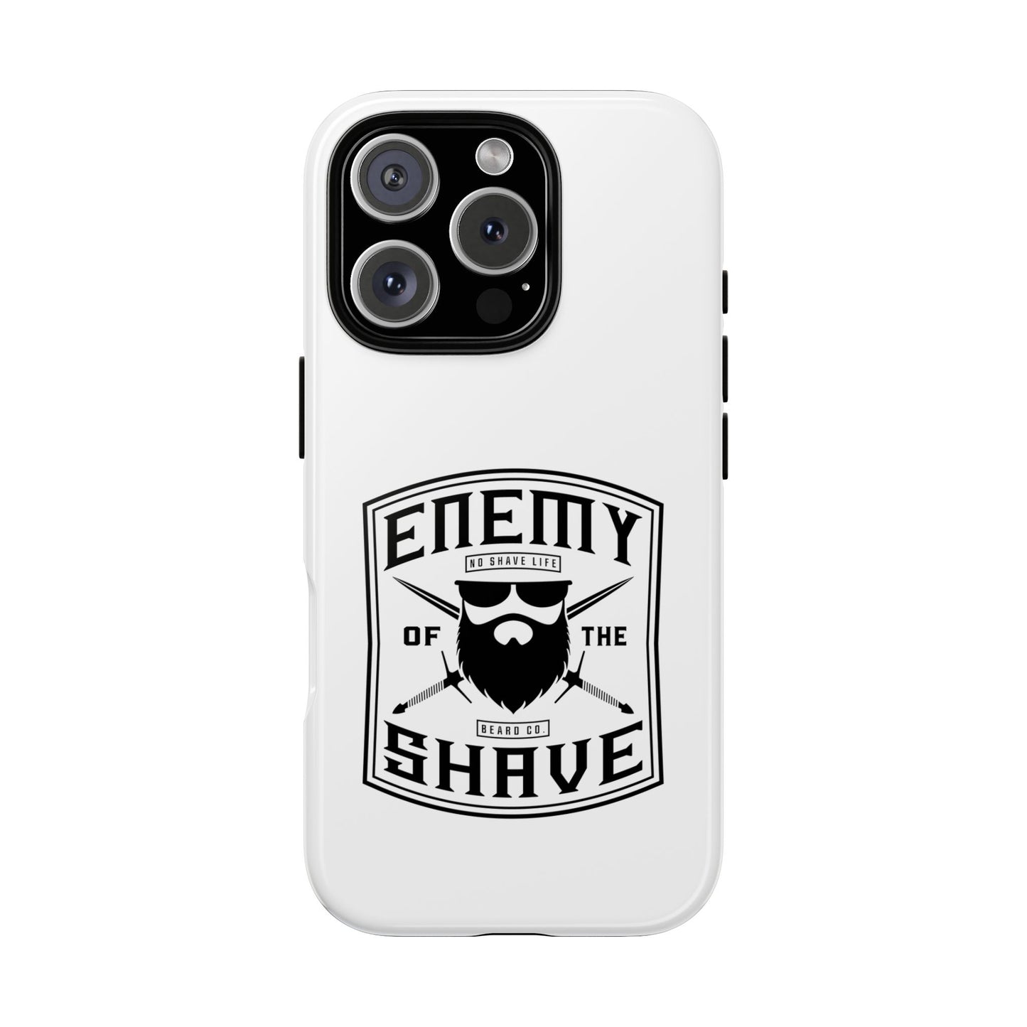 Enemy of the Shave Hard Phone Case