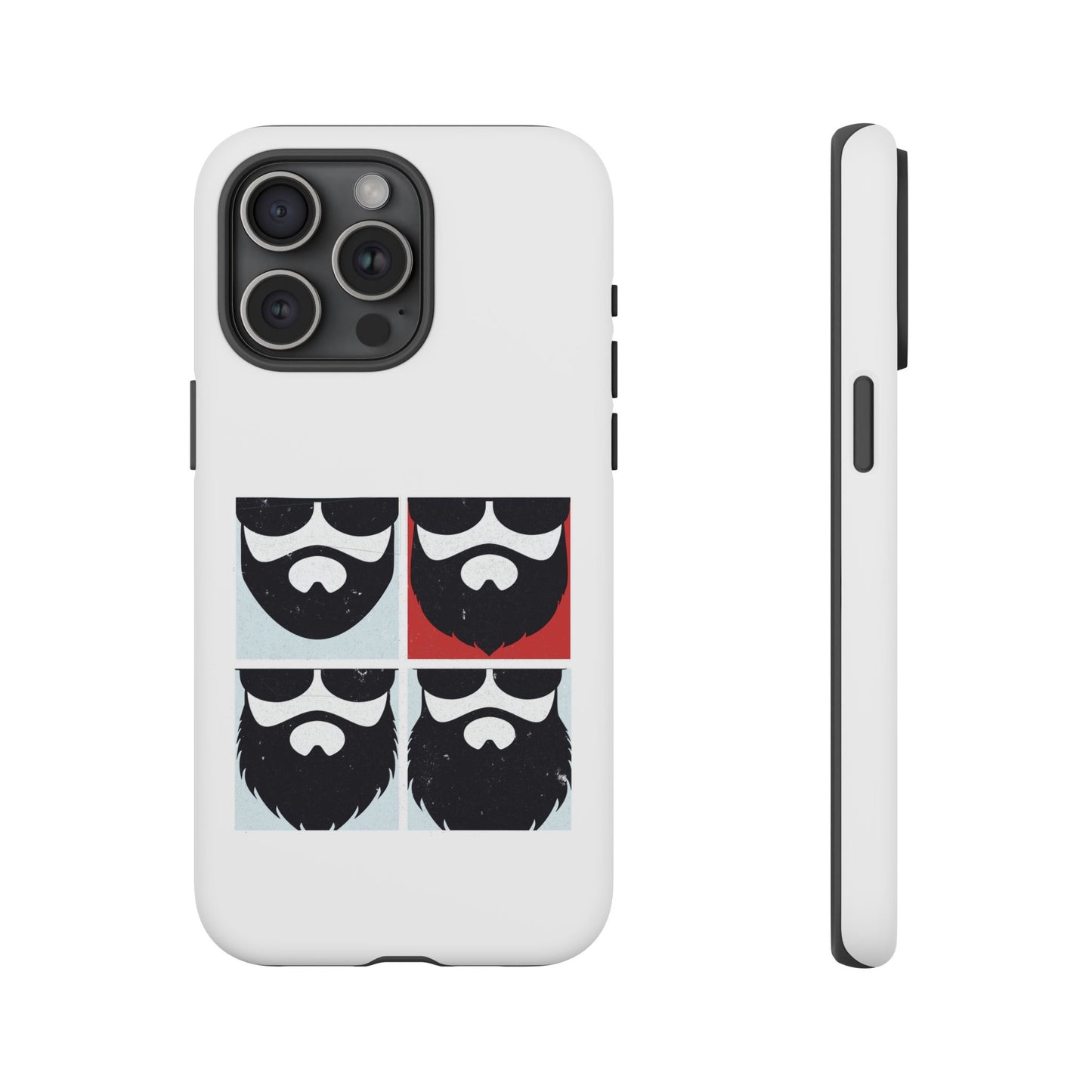 Let it Beard Hard Phone Case