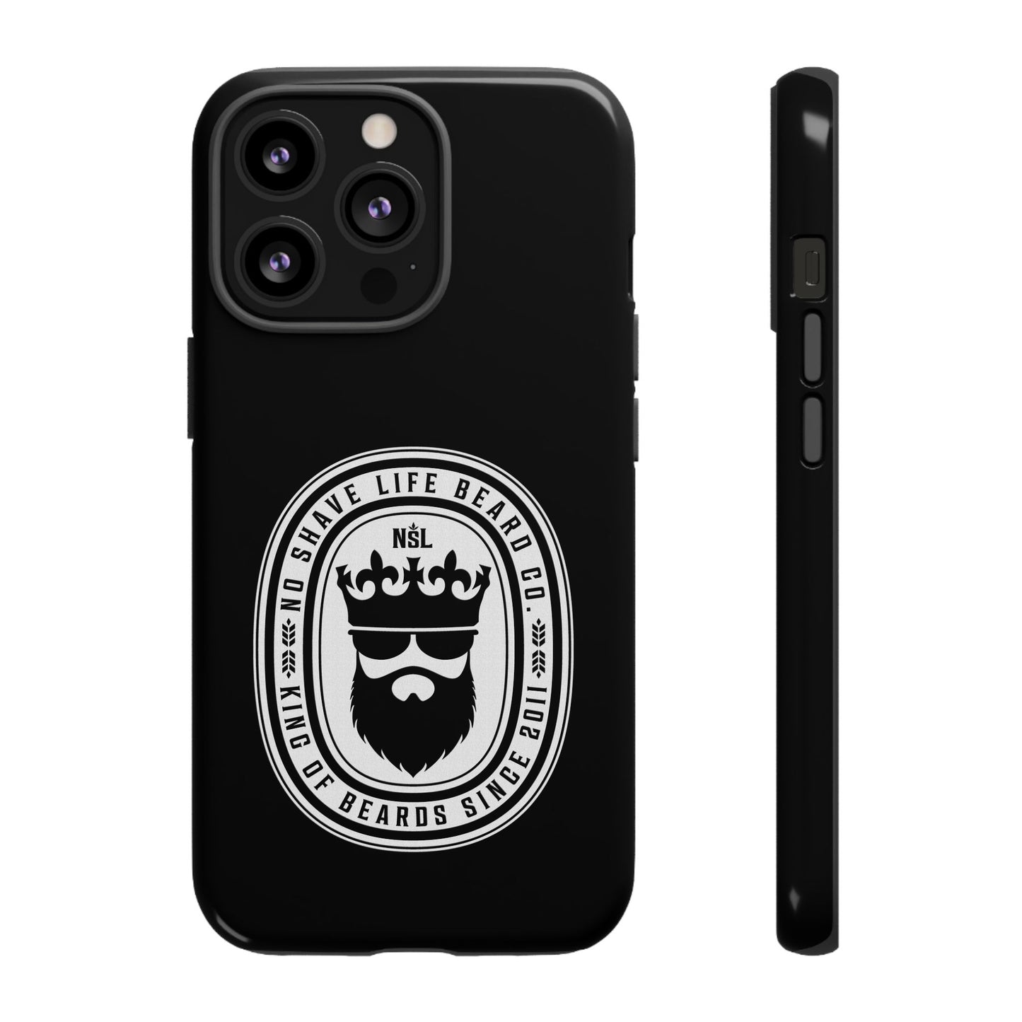 King of Beards Hard Phone Case