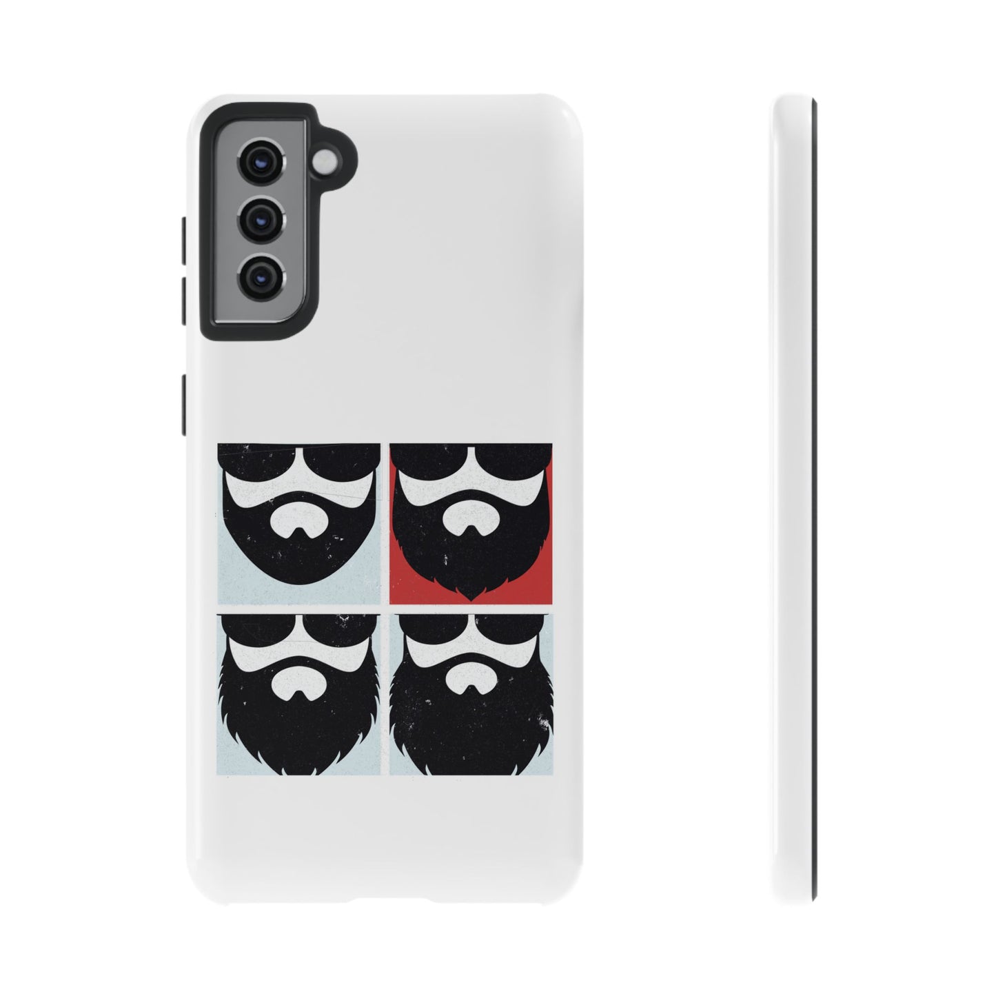 Let it Beard Hard Phone Case