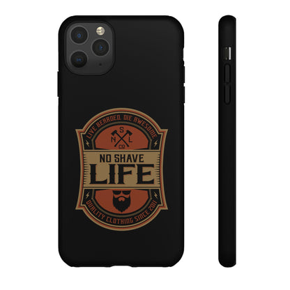 Live Bearded Hard Phone Case