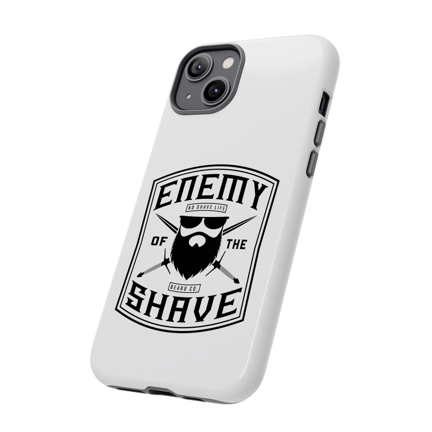 Enemy of the Shave Hard Phone Case