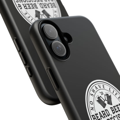 Beard, Beer & Bad Decisions Hard Phone Case