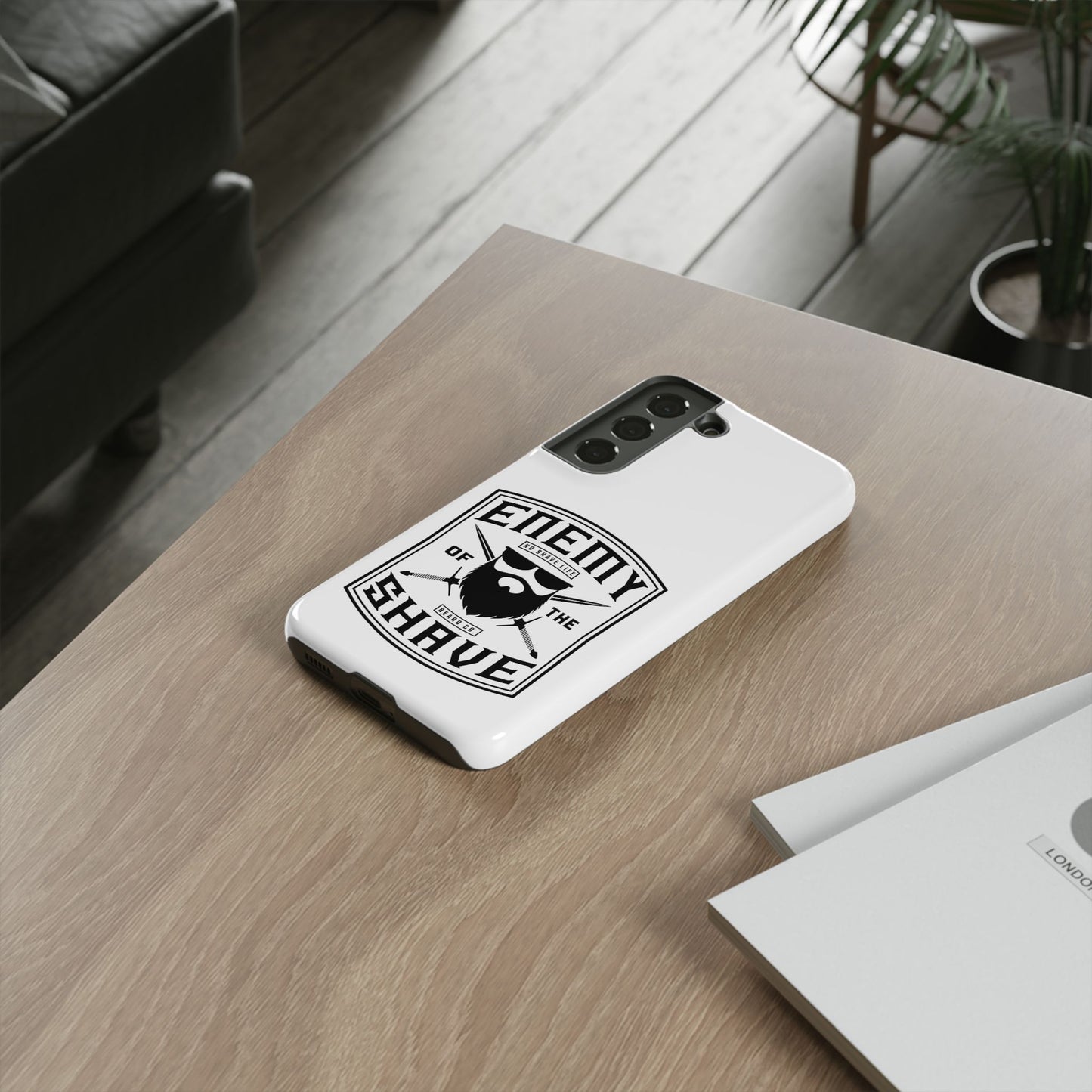 Enemy of the Shave Hard Phone Case