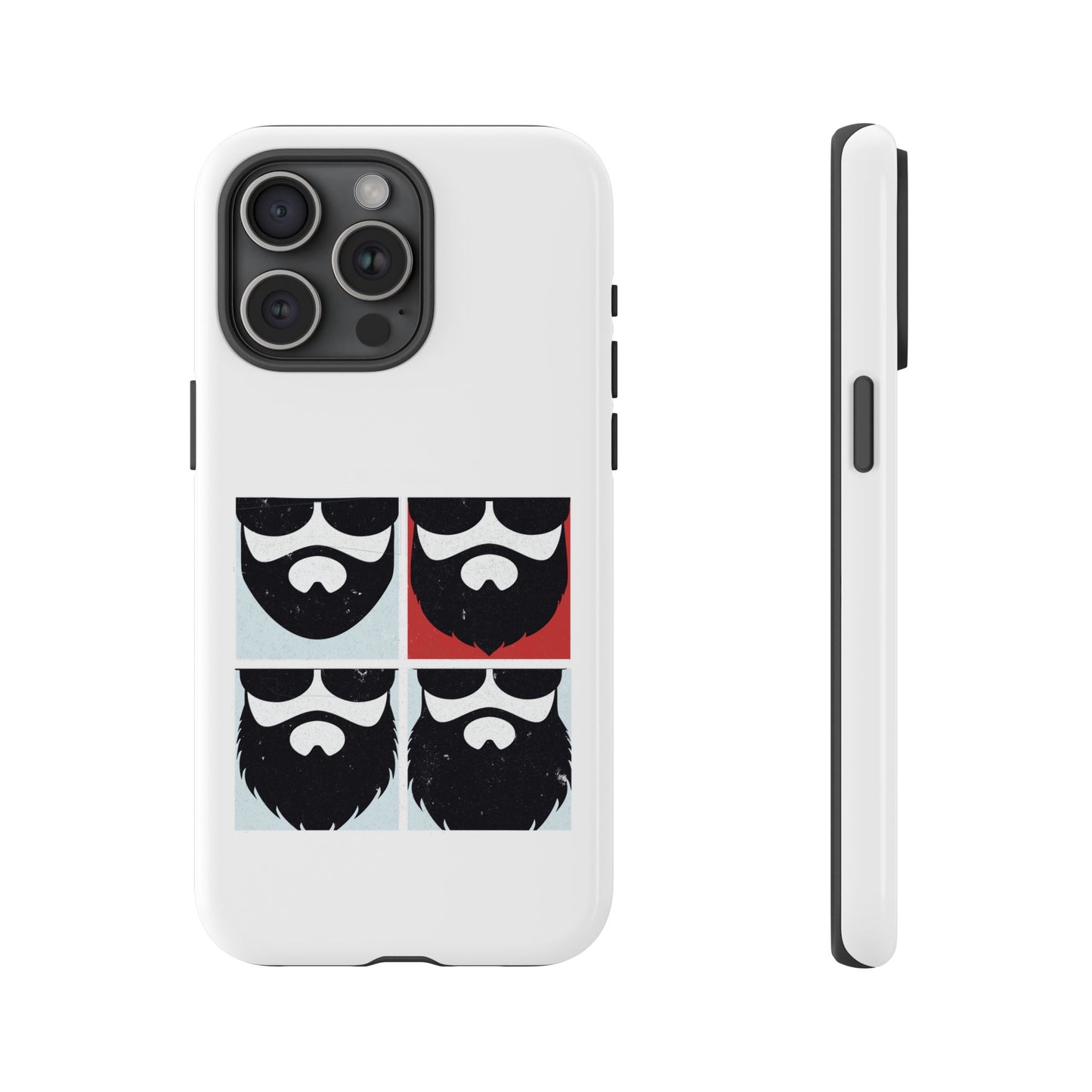 Let it Beard Hard Phone Case
