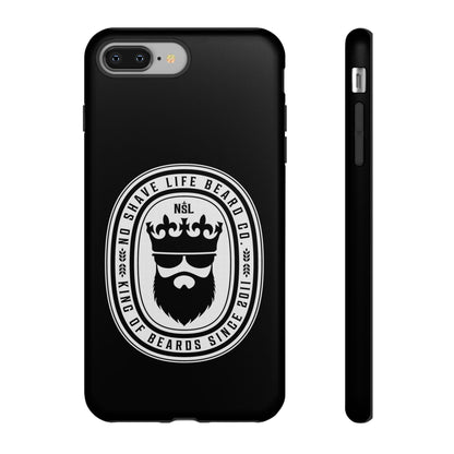 King of Beards Hard Phone Case