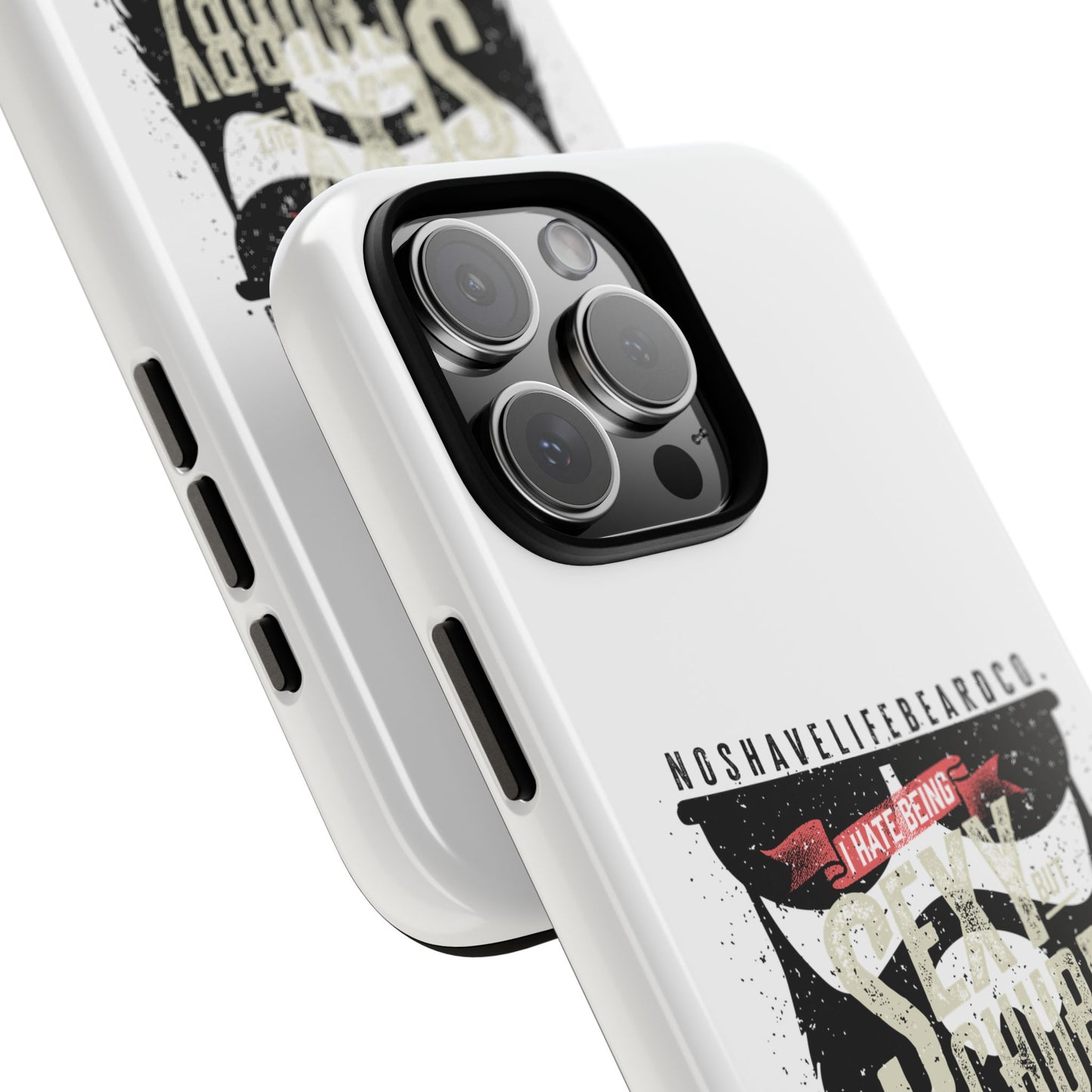 Chubby Bearded & Sexy Man Hard Phone Case