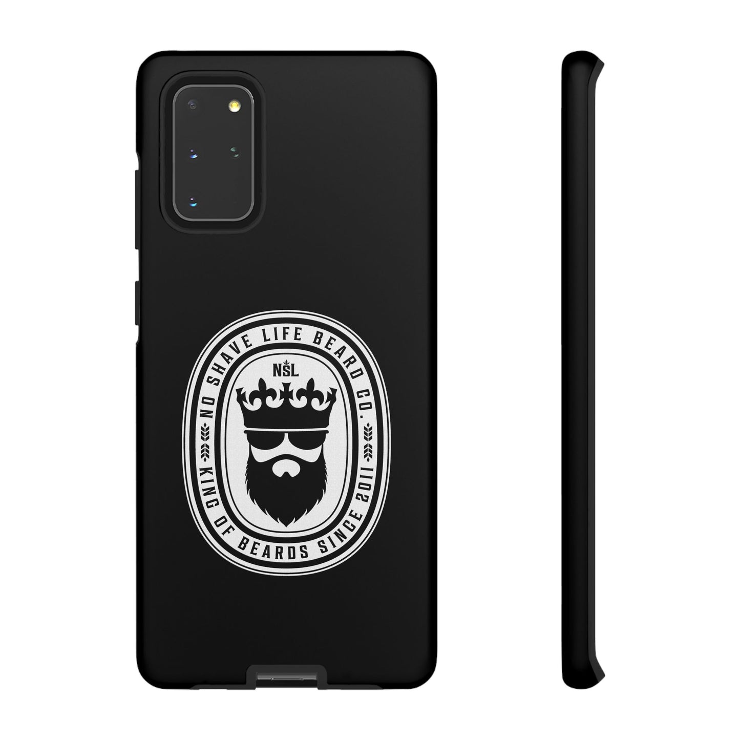 King of Beards Hard Phone Case