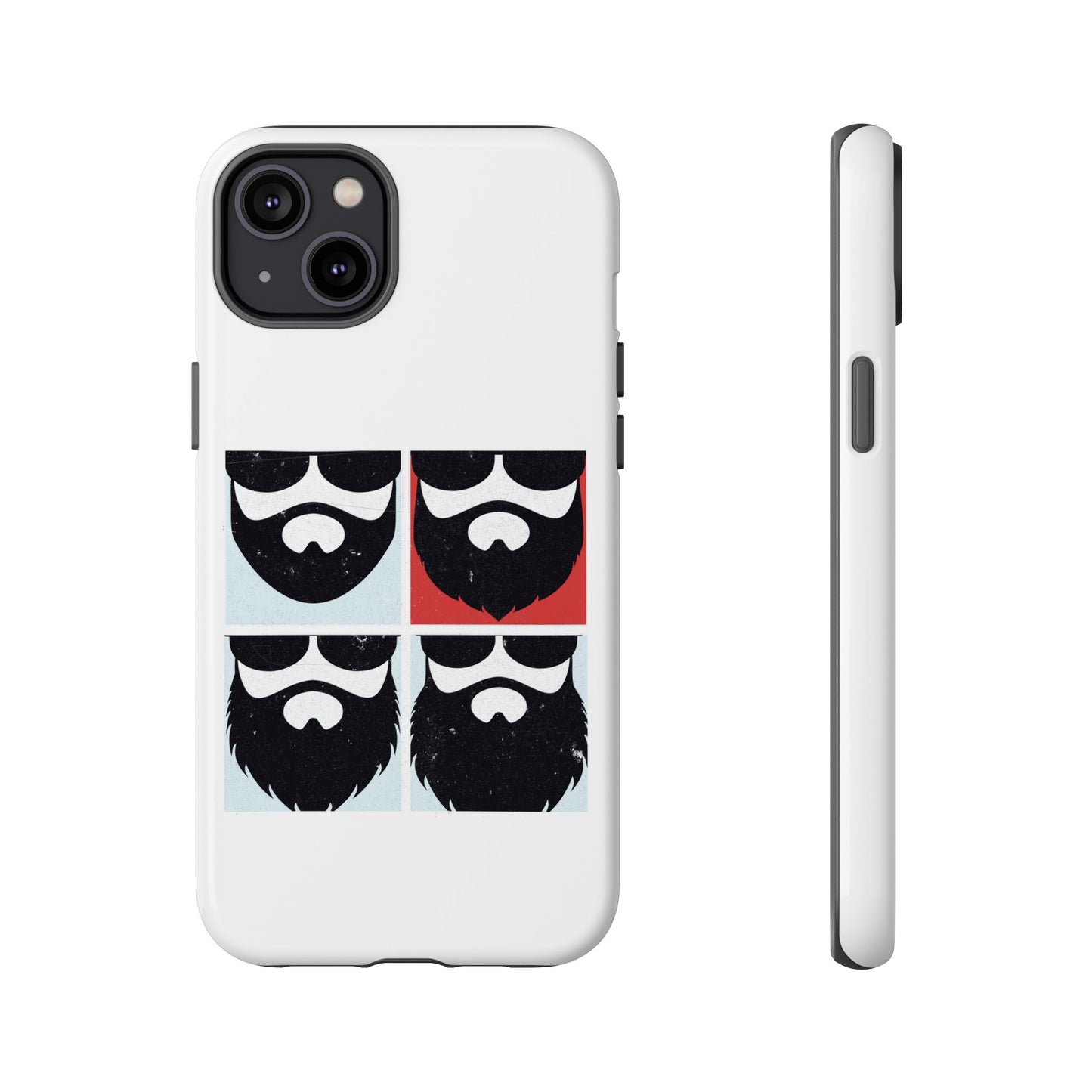Let it Beard Hard Phone Case