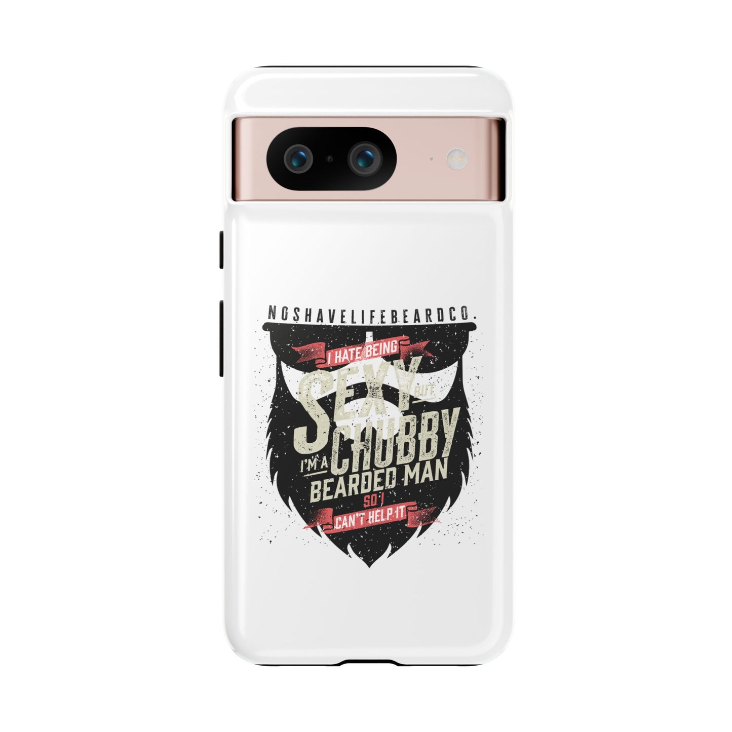 Chubby Bearded & Sexy Man Hard Phone Case