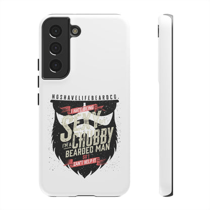 Chubby Bearded & Sexy Man Hard Phone Case