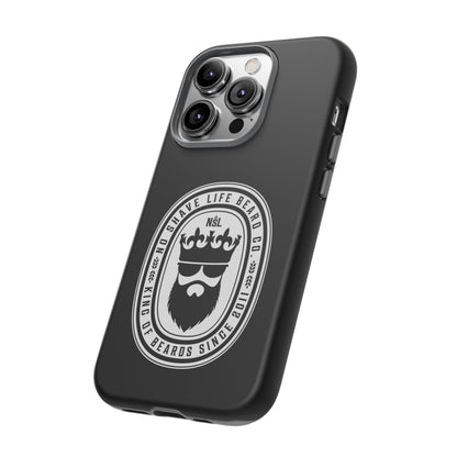 King of Beards Hard Phone Case