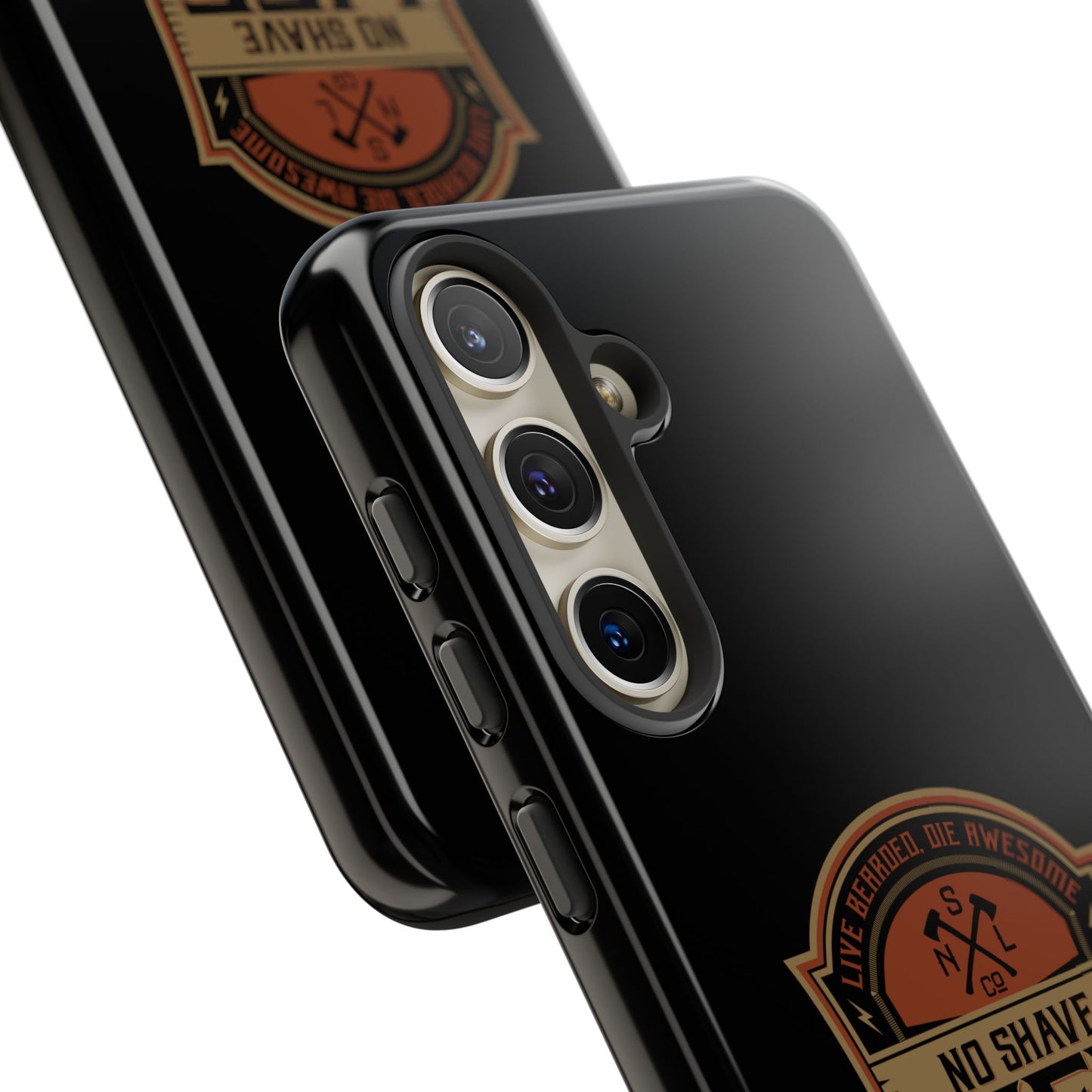 Live Bearded Hard Phone Case