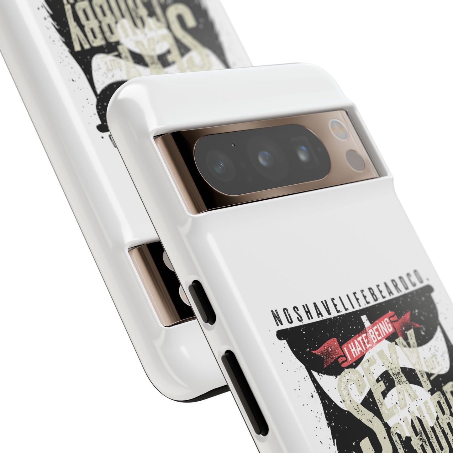 Chubby Bearded & Sexy Man Hard Phone Case